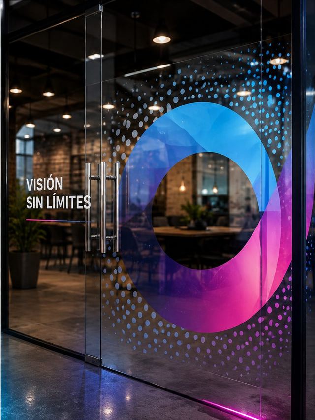 Vinilo en puertas